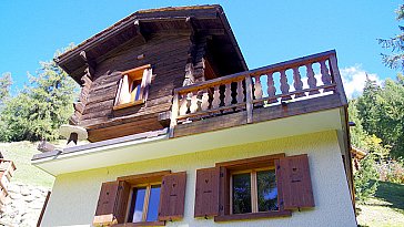 Ferienhaus in Ayer - Chalet Cuckoo