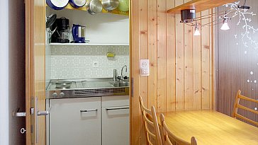 Ferienwohnung in Zinal - Kleine Küche