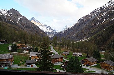 Ferienhaus in Zinal - Aussicht