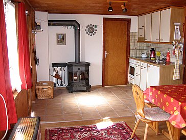 Ferienwohnung in Guttet-Feschel - Offene Küche untere Wg