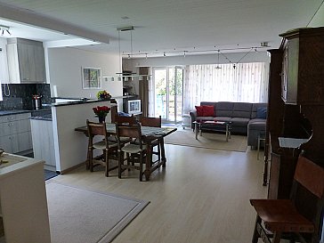 Ferienwohnung in Klosters - Wohnbereich