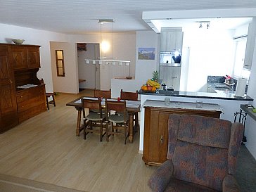 Ferienwohnung in Klosters - Wohnbereich