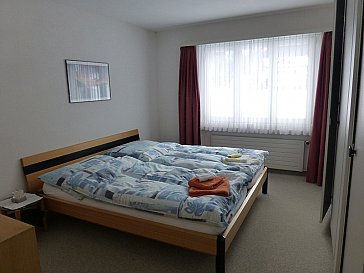 Ferienwohnung in Klosters - Schlafzimmer