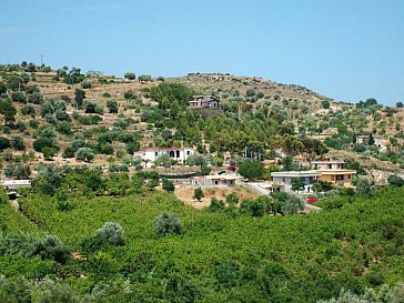 Ferienwohnung in Noto - Blick auf das Haus