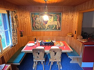 Ferienhaus in Lenzerheide - Esszimmer