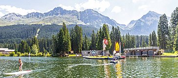 Ferienhaus in Lenzerheide - Heidsee & Wassersport direkt neben unserem Haus