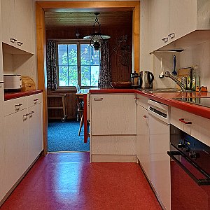 Ferienhaus in Lenzerheide - Voll ausgestattete Küche