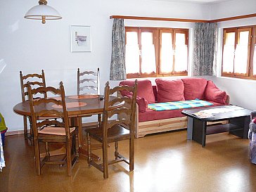 Ferienwohnung in Grengiols - Wohnzimmer
