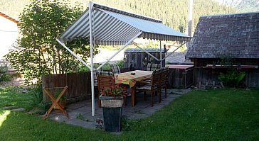 Ferienwohnung in Schwenden - Sitzplatz