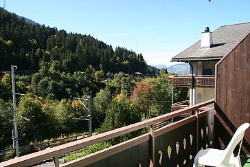 Ferienwohnung in Klosters - Balkon