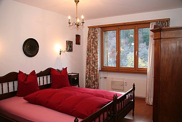 Ferienwohnung in Klosters - Schlafzimmer 1