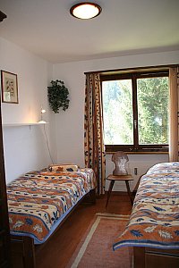 Ferienwohnung in Klosters - Schlafzimmer 2