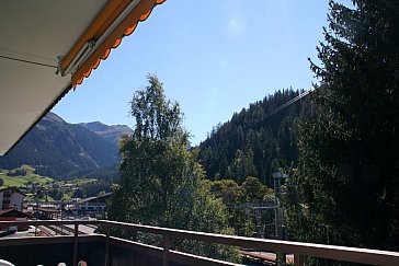 Ferienwohnung in Klosters - Balkon