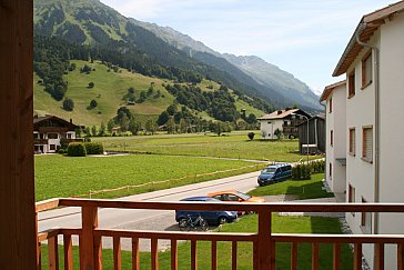 Ferienwohnung in Klosters - Balkon