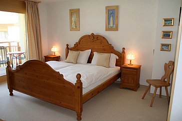 Ferienwohnung in Klosters - Schlafzimmer 1