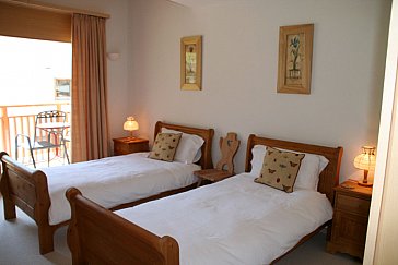 Ferienwohnung in Klosters - Schlafzimmer 2