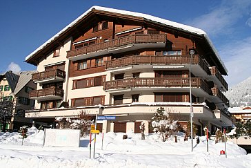 Ferienwohnung in Klosters - Hus Promenade Winter