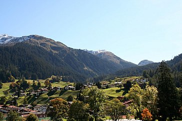 Ferienwohnung in Klosters - Aussicht