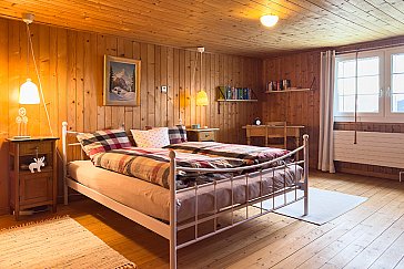 Ferienwohnung in Schachen-Reute - Schlafzimmer im Obergeschoss