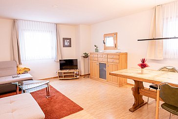 Ferienwohnung in Sils-Maria - Wohnzimmer