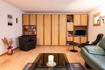 Ferienwohnung in Sils-Maria - Wohnzimmer