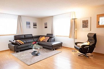 Ferienwohnung in Sils-Maria - Wohnzimmer