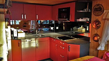 Ferienhaus in Ried-Blatten - Neue Küche
