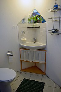 Ferienwohnung in Verscio - Toilette