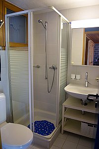 Ferienwohnung in Verscio - Dusche