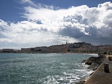 Ferienwohnung in Vieste - Eine der Strandpromenaden