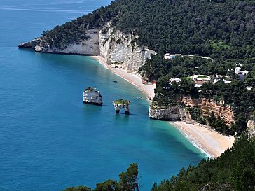 Ferienwohnung in Vieste - Ausflüge zu den Tremiti-Inseln und den Meerhöhle