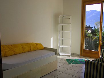 Ferienhaus in Cugnasco - Schlafzimmer