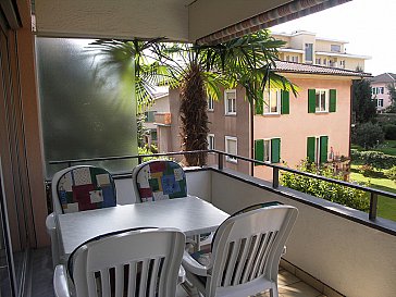 Ferienwohnung in Ascona - Balkon