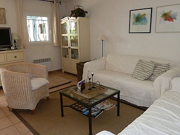 Ferienhaus in Gruissan - Wohnzimmer