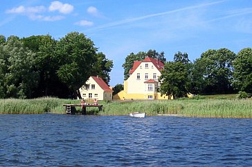 Ferienwohnung in Neuenkirchen - Gut Grubnow Wasseransicht
