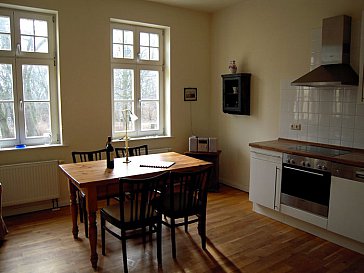 Ferienwohnung in Neuenkirchen - Wohnzimmer und Küche Wohnung 2