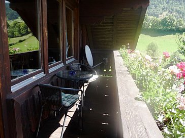 Ferienwohnung in Göriach-Mariapfarr - Balkon