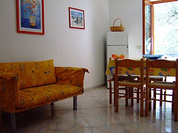 Ferienwohnung in Pisciotta - Wohnzimmerecke