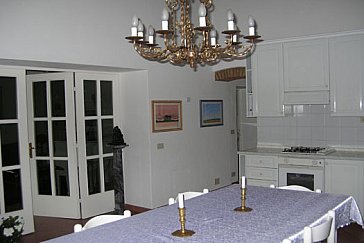 Ferienwohnung in Castellina Marittima - Sogni Esszimmer