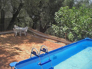 Ferienwohnung in Pisciotta - Gartenpool