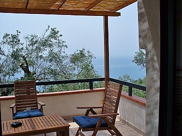 Ferienwohnung in Pisciotta - Terrasse