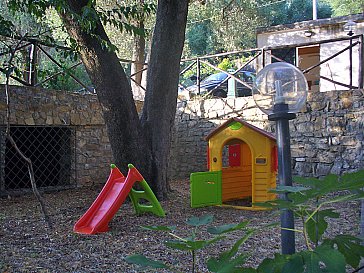 Ferienwohnung in Pisciotta - Gartenspiele