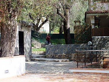 Ferienwohnung in Pisciotta - Gartenecke