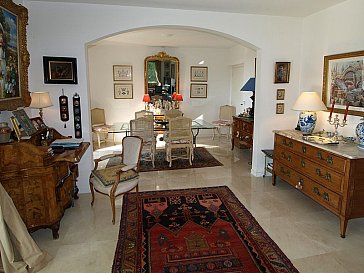Ferienhaus in Villeneuve Loubet - Wertvolle Teppiche und Gemälde