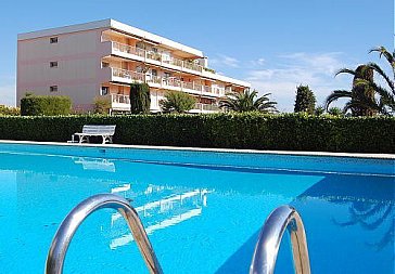 Ferienwohnung in Antibes Juan les Pins - Exklusive Residenz mit grossem Pool und Meerblick