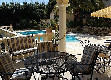 Ferienhaus in Cannes-Le Cannet - Terrassen, Garten, Ruhe und Pool