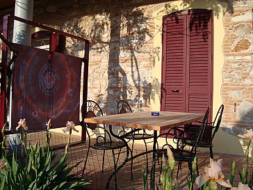 Ferienhaus in Campiglia Marittima - Terrasse Zimmer N° 3