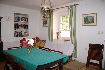 Ferienhaus in Unije - Wohnzimmer
