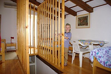 Ferienhaus in Unije - Schlafzimmer