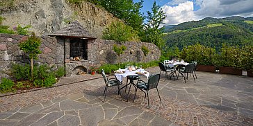 Ferienwohnung in Völs am Schlern - Terrasse